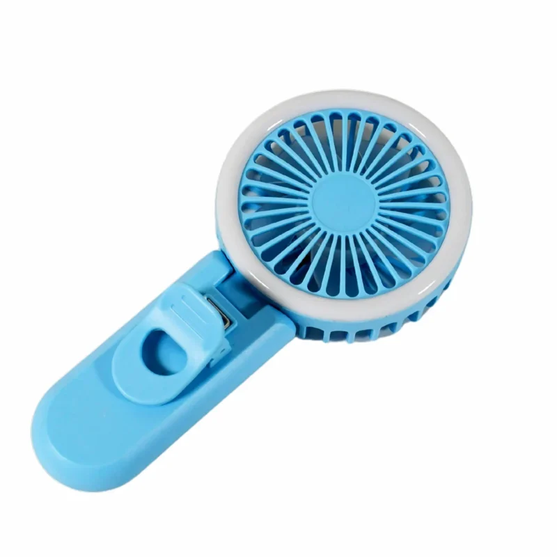 🌬️ Mini Rechargeable Fan with Light