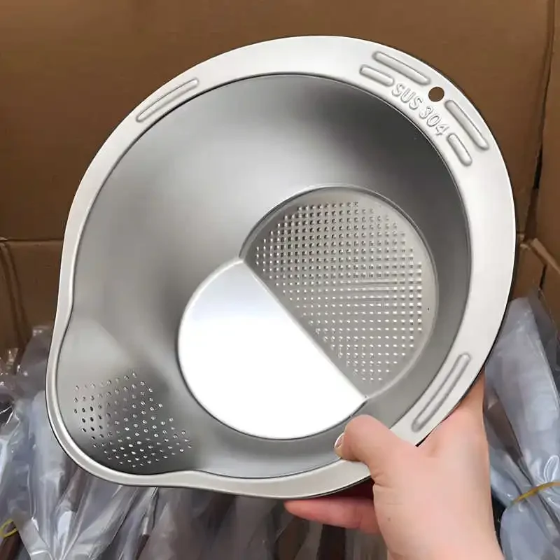 Smart 3-in-1 Kitchen Strainer Bowl