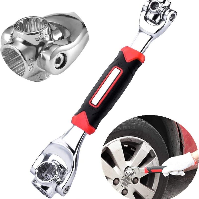 Multi-Functional Universal Socket Wrench