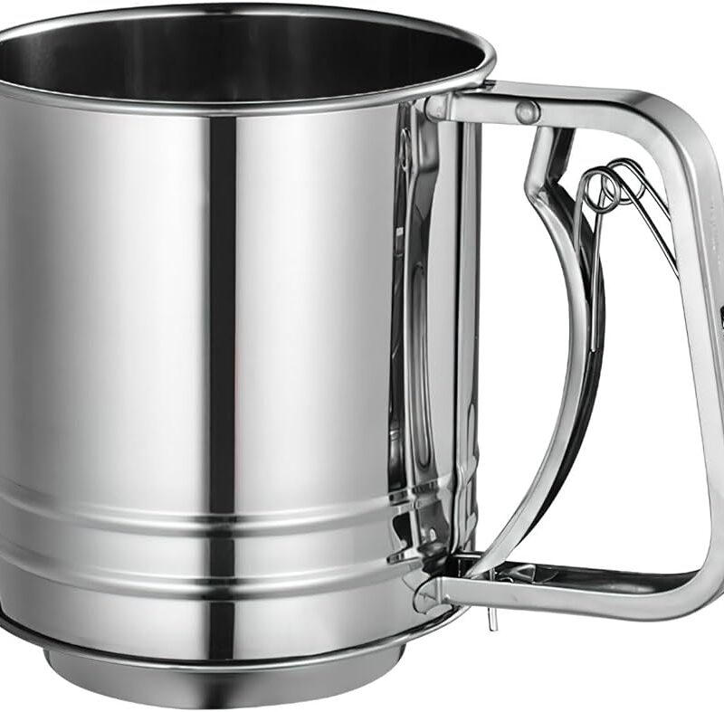 Double Layer Stainless Steel Flour Sifter