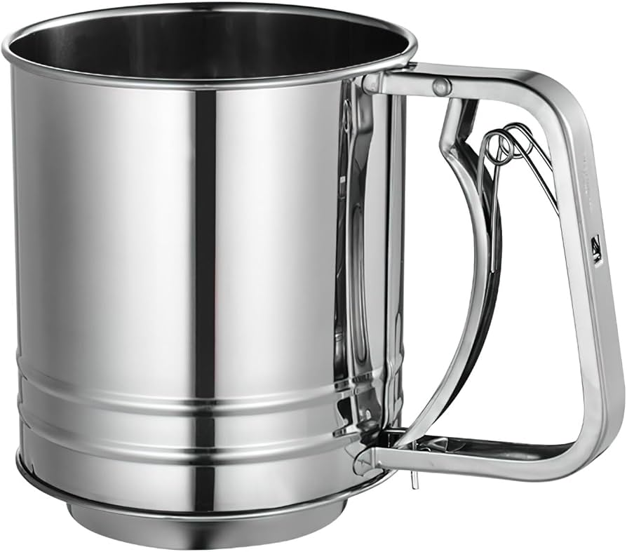 Double Layer Stainless Steel Flour Sifter